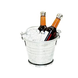 Mllxon Dollhouse Accessories Miniature Beer Bottle Cooler Bucket