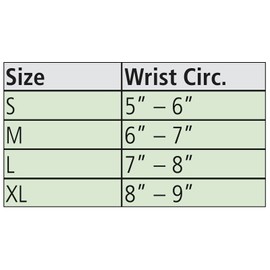 Lohmann&Rauscher 77387 epX AmbiWrist Adjustable Stabilizing Wrist Support with Metal Stay, Fits Both Left & Right Hand, Large