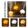 Ichido Humidificador Lámpara Planetas Difusor Dos Modos Tres Colores