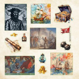 Poseidon's Kingdom Sticker Book (over 750 stickers!)