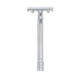 Merkur 25C Long Handle Safety Razor Chrome