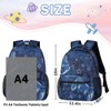 Eizlang Blue Gaming Consoles Laptops Backpack,Travel TSA Friendly Flight Approved