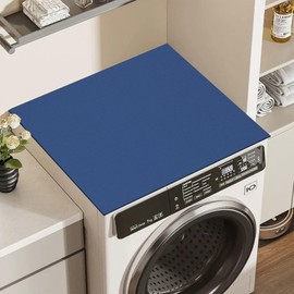 Washing Machine Cover 60 x 60 cm, Universal Washing Machine Cover, Non-Slip Washing Machine Cover, Non-Slip Washing Machine Mat, Dust Cover for Washing Machine, Dryer, Lid Protector