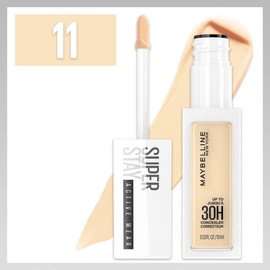 Maybelline New York Super Stay Active Wear Concealer, No. 11, Nude, 10 ml