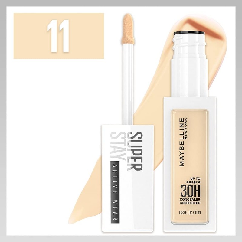 Maybelline New York Super Stay Active Wear Concealer, No. 11,