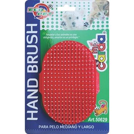 SEVENPET Cepillo Almohaza Masaje Quita Pelo Perro Gato Grande 12x9cm
