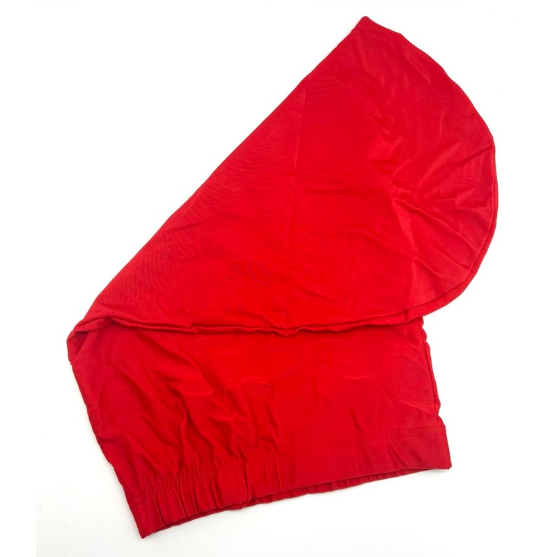 Titan Super Jumbo Spandex Dreadlock Cap (Red)