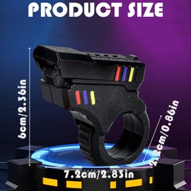 Fidget Toy, Stress Relief Toy for Boys Girls, Stress Relief & Anxiety Reduction, Portable Desk Toys for Office, Home & Travel (Black)