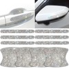 10 Pack Bling Car Door Handle Protector Universal Rhinestone Car