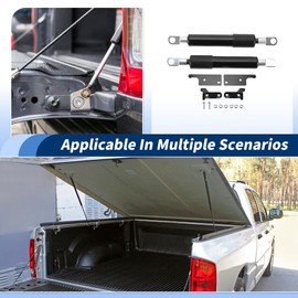 ARISELIFT Tailgate Assist Kit for Toyota Hilux GUN125 GUN126 Revo 2015-2021 Rear Hatch Lift Supports Struts Gas Springs with Mounting Bracket