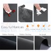 18"x14" Washer Dryer Cover - Non-Slip Microwave Oven Top Mat,