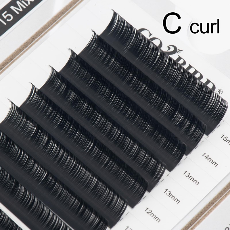 COZBIRD Single Eyelash Extension Classic 1 to 1 Fake Silk