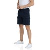 Kendindza Men's Cargo Shorts with Pockets, Zip and Drawstring -