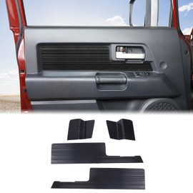 Aunginsy Car Inner Door Panel Trim Cover Compatible with Toyota FJ Cruiser 2007-2021 Car Inner Front Rear Door Look Interior Door Handle Panel Protection Cover Decorative Sticker Interior Accessories