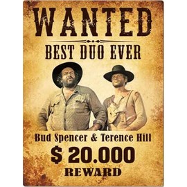 Bud Spencer & Terence Hill - Wanted Best Duo Ever- MN-T02 Kühlschrankmagnet 3D
