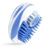 Fur Magic Dog Bath Shower Brush, Pet Grooming and Massage