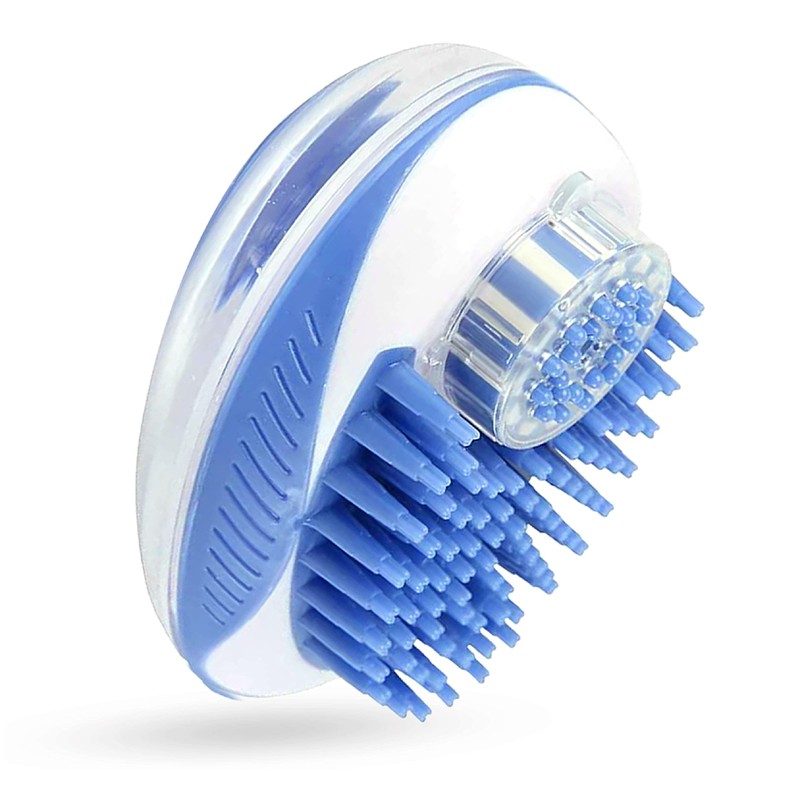 Fur Magic Dog Bath Shower Brush, Pet Grooming and Massage