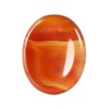 Pandiui23 Red Agate Worry Stones, Thumb Stone, Crystal Thumb Worry