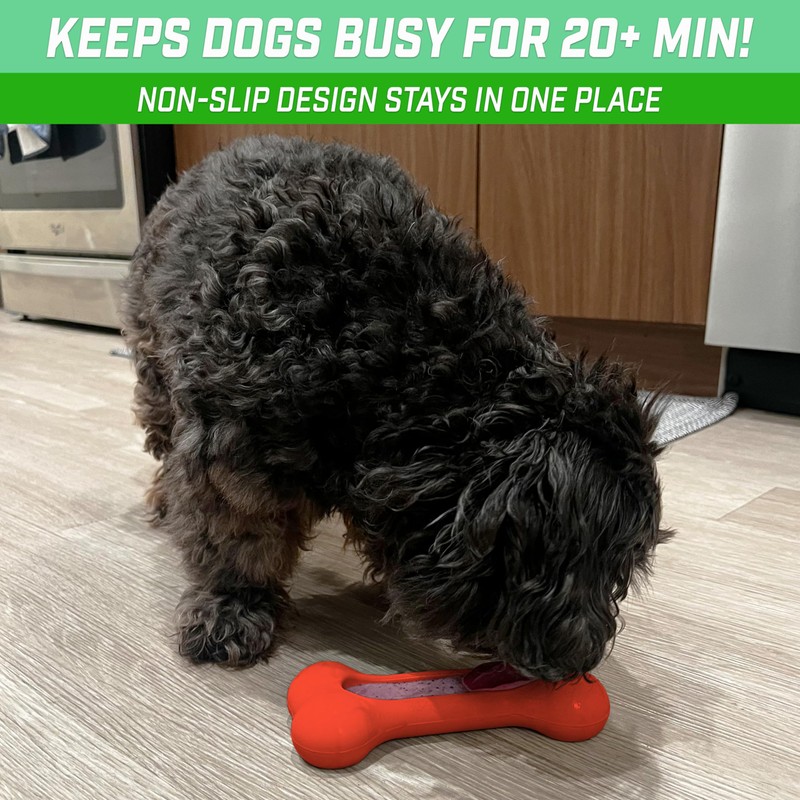GoSports Pets PupsCream Freezable Dog Treat Station - Helps Keep