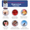 Natural Magnesium Taurate 500mg Premium Quality Ideal Strength 100 Vegan