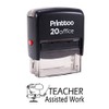 Printtoo Teacher Assisted Work Self Inking Rubber Stamp Office Stationary