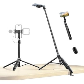 ULANZI TT88 trípode Extensible para teléfono móvil,145CM,2 Zapata fría