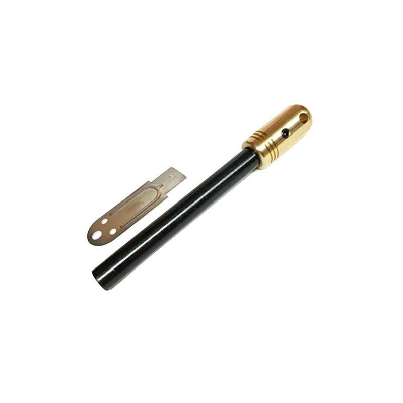 Brass machined handle metal match "Nara stick mini" 0.4 inch