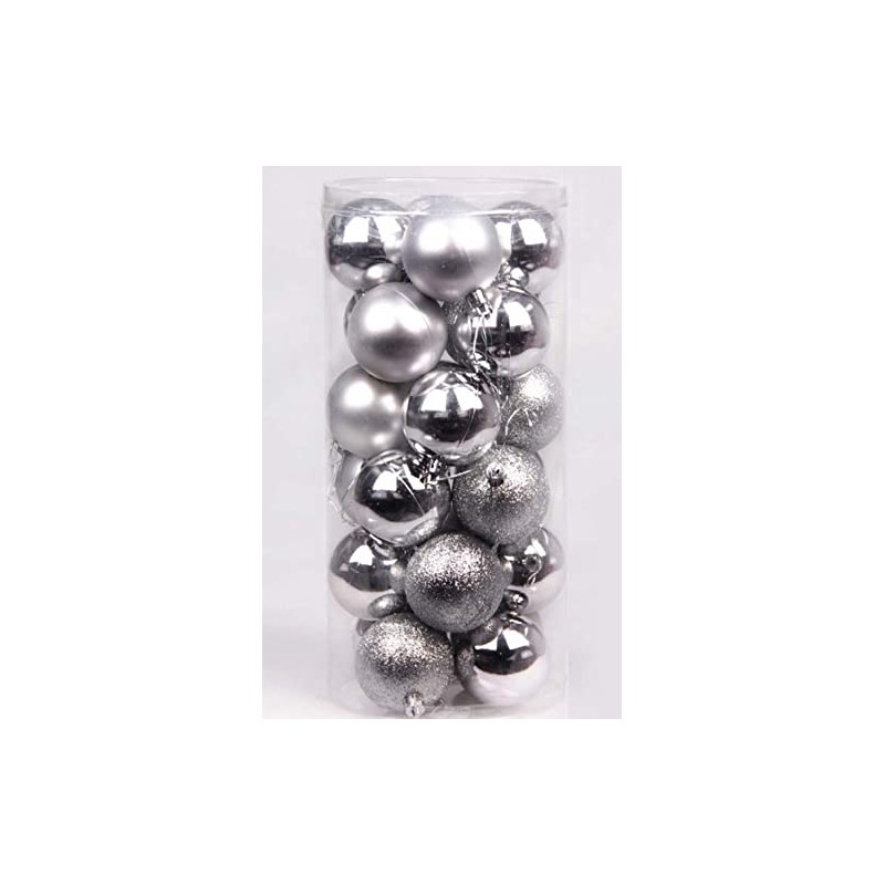 Bibi Anzu Christmas Ornament, Color Balls, Diameter 1.6 inches (4