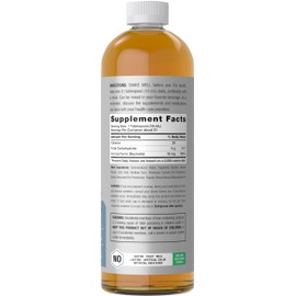 Horbäach Iron Supplement Liquid | 16 Fl Oz | Vegan & Vegetarian Formula | Non-GMO and Gluten Free