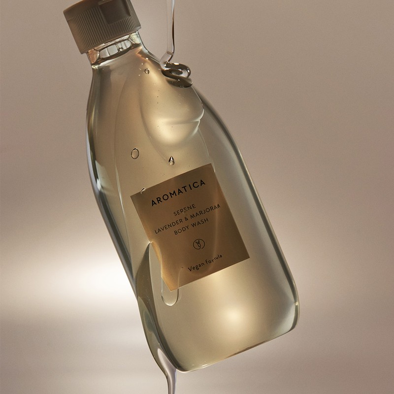 Aromatica Essential Body Wash for Perfect Rest, Soothing the Heart
