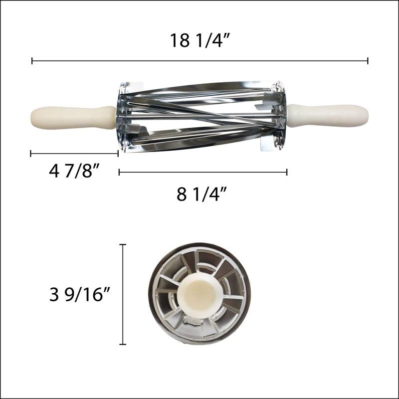 Thunder Group CRCCT038 Croissant Dough Cutter Stainless Steel