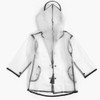 Kids Raincoat EVA Rain Poncho,Portable Hooded Poncho Jacket Rain Coat