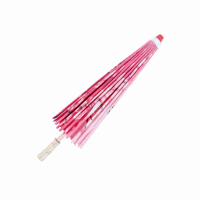 Women Handmade Umbrella Windproof Chinese Classical Dance Umbrella(Pink)