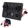 Marine Switch Panel High Efficiency Protection 5 Digit Easily Replace
