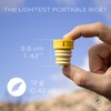 CuloClean Portable Bidet for Toilet, Travel, or Camping. Compatible with