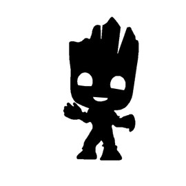 Groot wall decals, Guardians Of Galaxy Wall Decals, Baby Groot wall stickers, groot wall stickers, Nursery wall Art Decor,