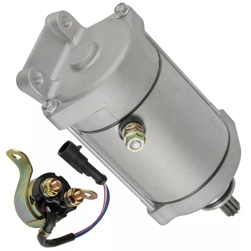 Caltric Starter W/ Relay Solenoid for Polaris Ranger Crew 800