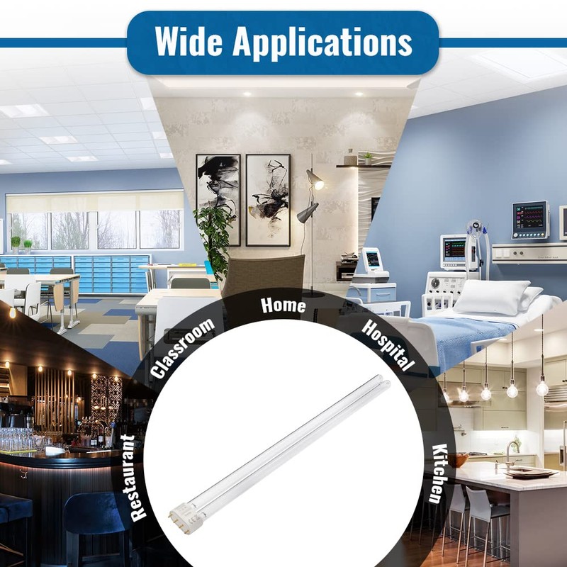 55W UV Ultraviolet 4 Pin Base Replacement Light Clarifier Lamp