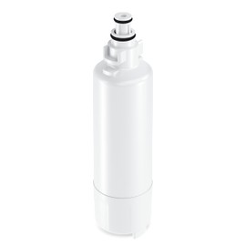 Wessper Refrigerator Water Filter Pack of 2 Replacement for NRBH-125950, CNRAH-257760, Quick Connection Filter, Reverse Osmosis Water System, Removes Chlorine and Harmful - White