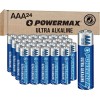 AAA Alkaline Batteries 24 Pack Powermax Battery 10 Year Shelf