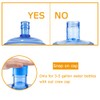 30 Pack Non Spill Caps,Reusable 55mm 3 and 5 Gallon