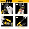 TOORGO 10 Ton Hydraulic Crimping Tool, 12 AWG to 2/0