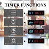 BTBSIGN LED Interval Timer Count Down/Up Clock Stopwatch with Remote