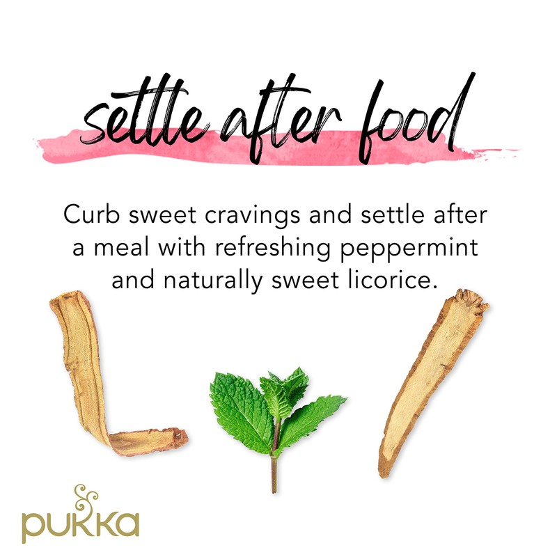 Pukka Peppermint & Liquorice Organic Herbal Tea 20 Sachets 30g