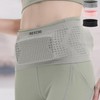 Running Belt Sports Waist Pack with Flip Design for Marathon & Hiking Sling Bag M/Gray