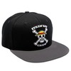 ABYstyle One Piece Skull Snapback Cap - Black & Grey
