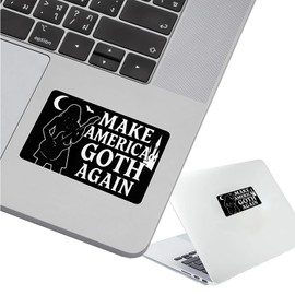6Pcs Make America Goth Again Sticker - Make America Goth Again Bumper Sticker - 5"x3" Phone Stickers, Premium UV Printing – Vibrant & Long-Lasting Colors Laptop Stickers
