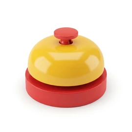 Table Order Bell – Multi-Color Handbell for Restaurant, Bar, Kitchen, Pet Training & Classroom Use