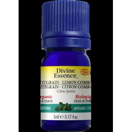 Divine Essence Petitgrain Oil (Lemon Combava, Organic) - 5ml