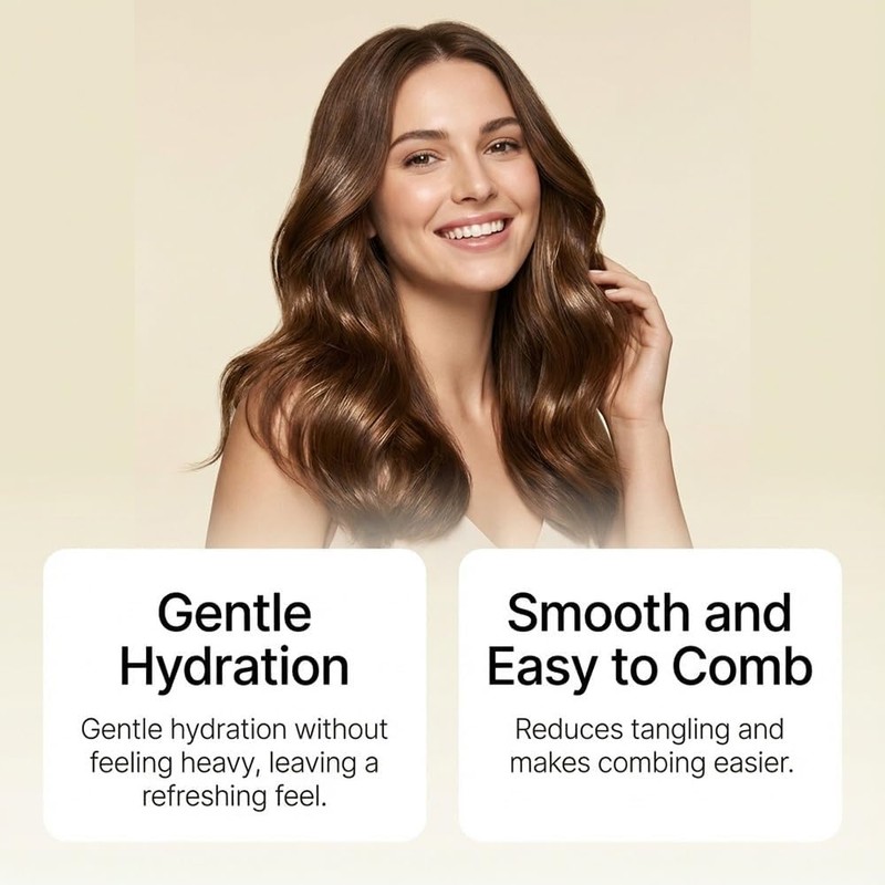 Aceite for el cuidado del cabello con cuentagotas preciso
